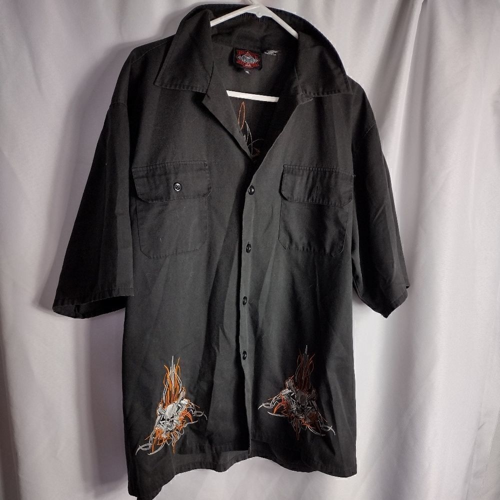 Dragonfly Roadhouse embroidered shirt 